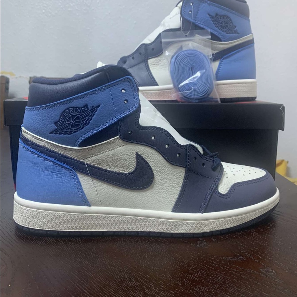 JORDAN 1 OBSIDIANS UNC SIZE 9.5 DEAD STOCK OG ALL